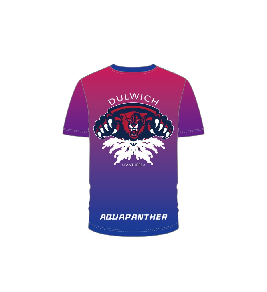 AquaPanther 游泳队T恤