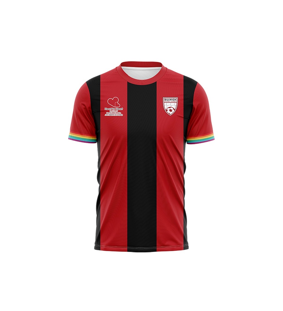 Men's Short Sleeve Jersey - Stripy (Home match shirt)