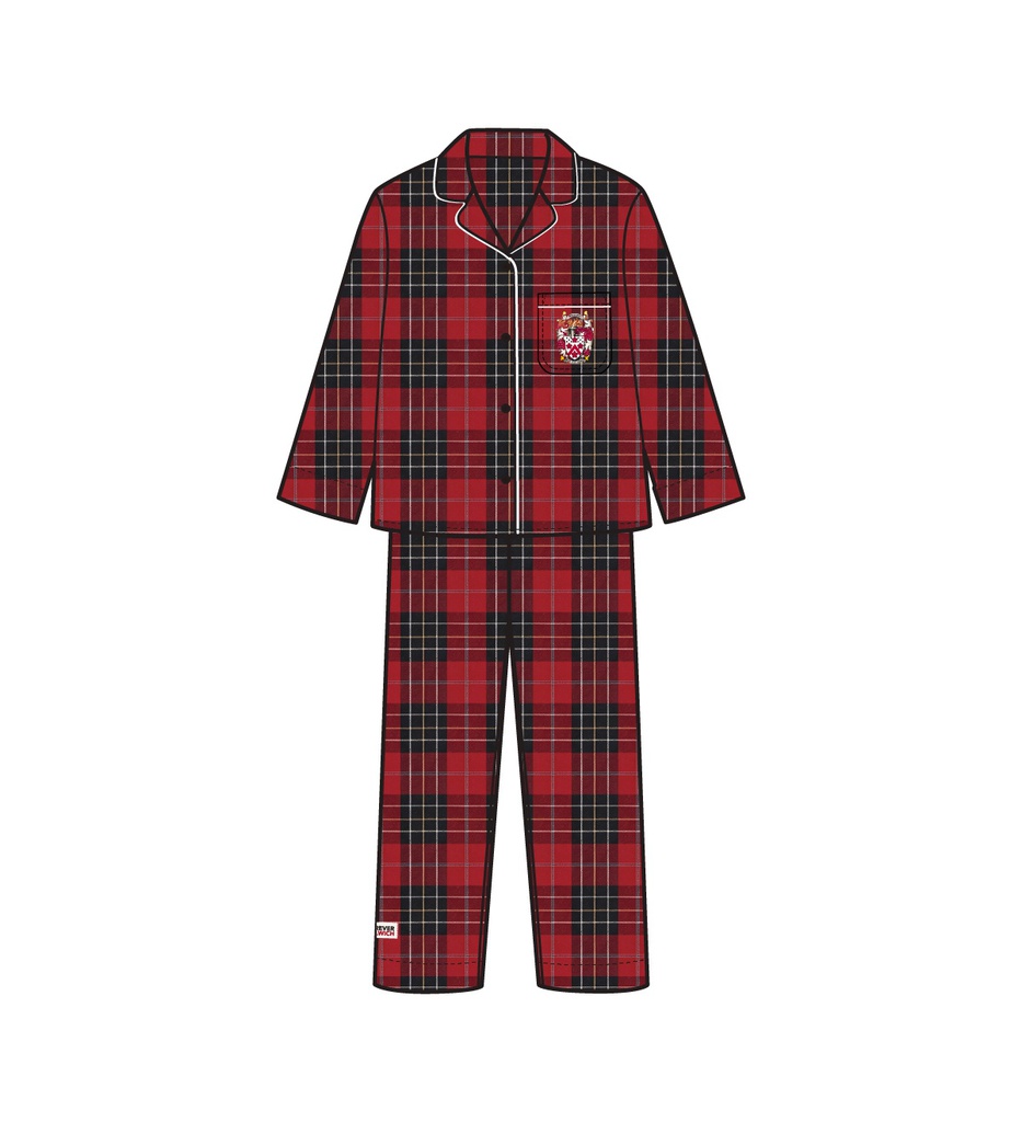 Dulwich Red Tartan Pyjamas