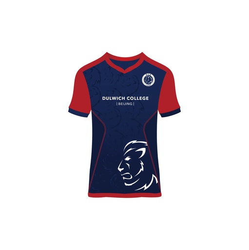 DCB Lions Badminton Short Sleeve Shirt